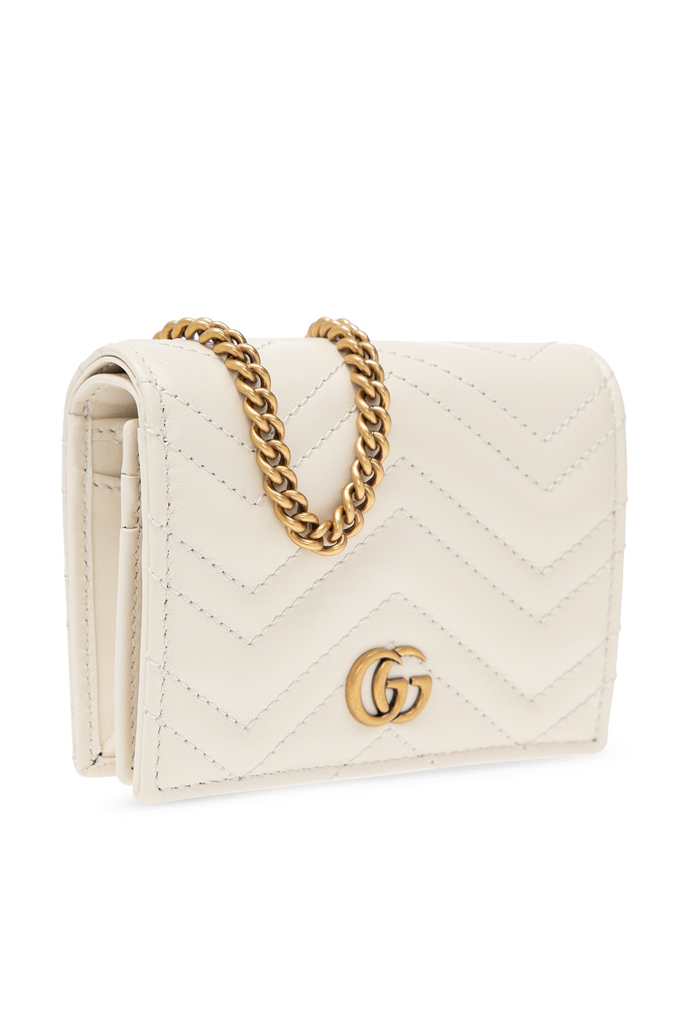 gucci Sneakers ‘GG Marmont’ chain wallet